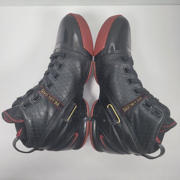 Nike Zoom LeBron 5 2007 Men's Black Varsity Crimson Shoes 317253-001 US Size 11 - Picture 5 of 9